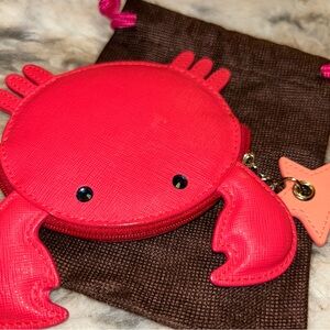 EUC Kate Spade Make a Splash Crabby Coin Purse